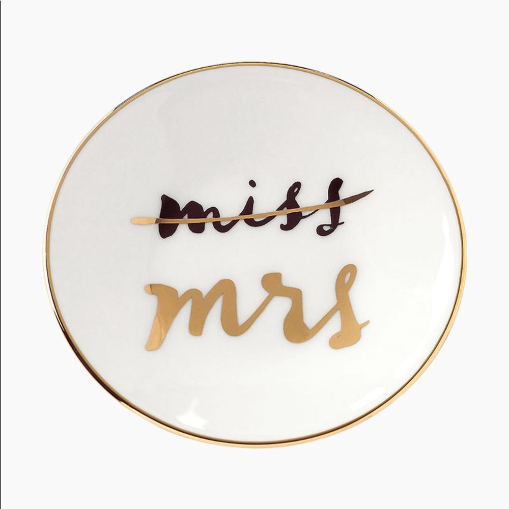Kate Spade Miss to Mrs. Ring Dish
